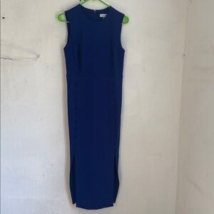 Calvin Klein Royal Blue sleeveless Dress size 4 Pre-owned